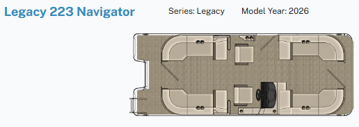 2026 Bentley 223 Legacy Navigator