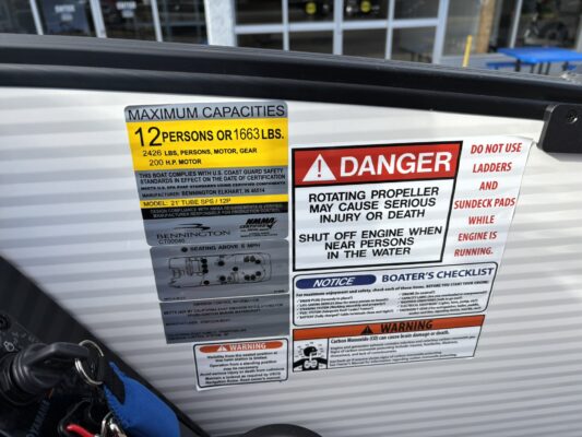 2026 Bennington 22 MSB Sport