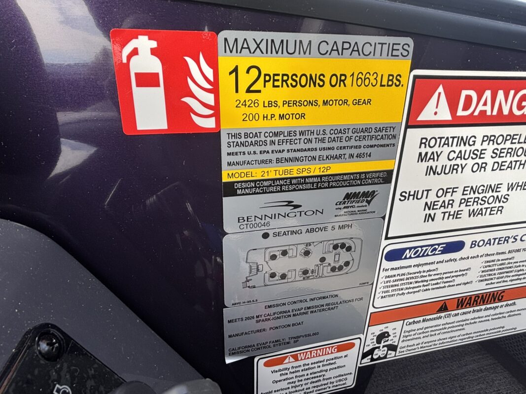 2026 Bennington 22 MFB Sport