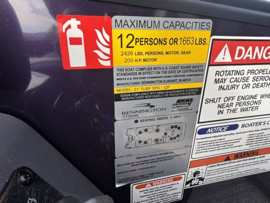 2026 Bennington 22 MFB Sport