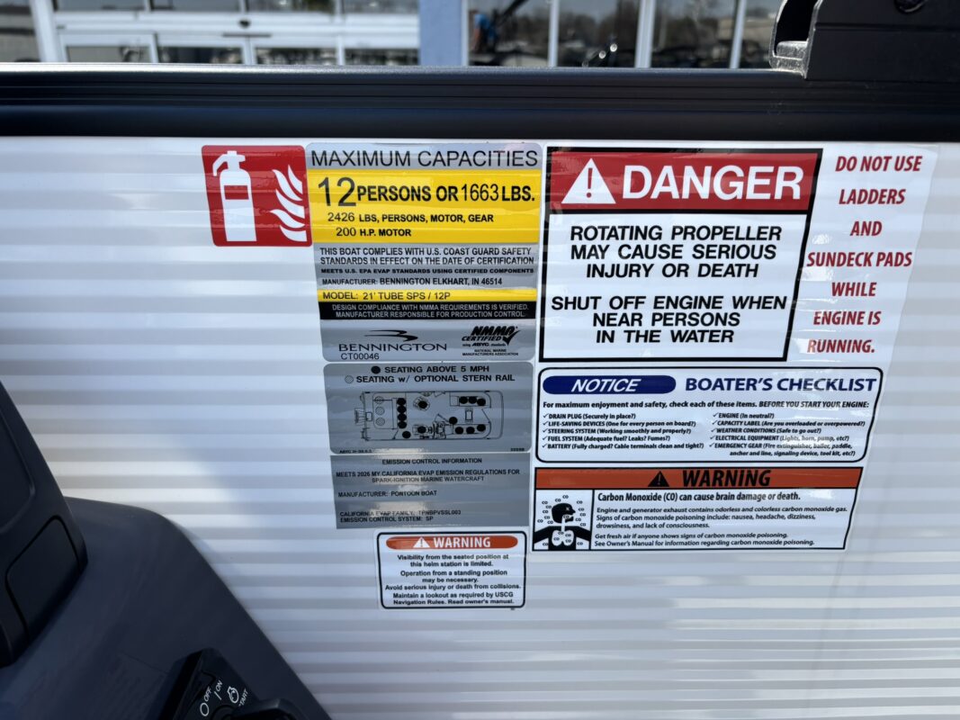 2026 Bennington 22 SSB Sport