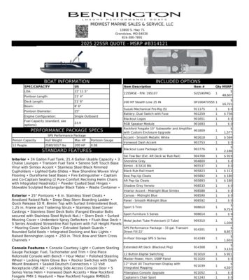 2026 Bennington 22 SSR Sport