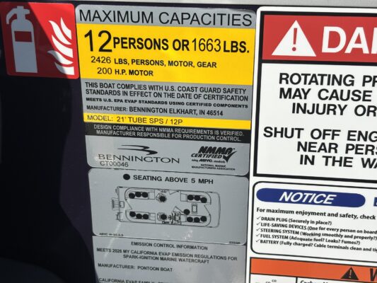 2026 Bennington 22 SSR Base