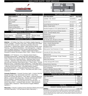 2026 Bennington 22 SSR Base