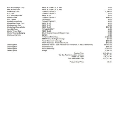 2026 Nautique Super Air G23