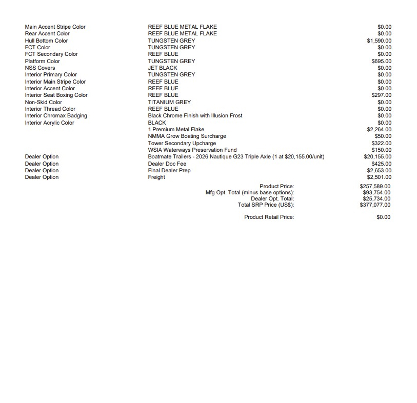 2026 Nautique Super Air G23