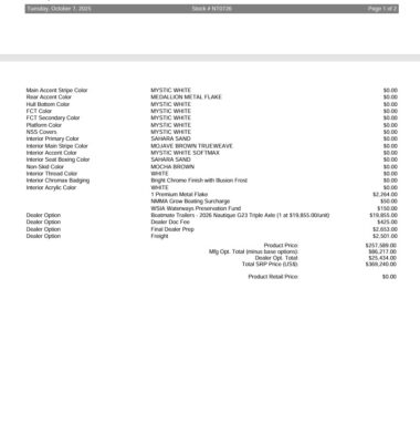 2026 Nautique Super Air G23