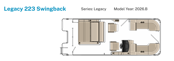 2026 Bentley 223 Legacy Swingback
