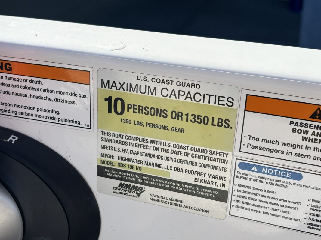 2018 Hurricane 188 SS