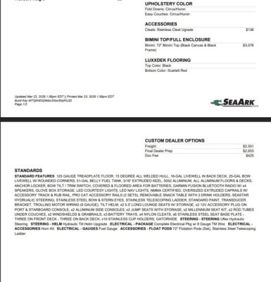 2026 SeaArk Easy 200