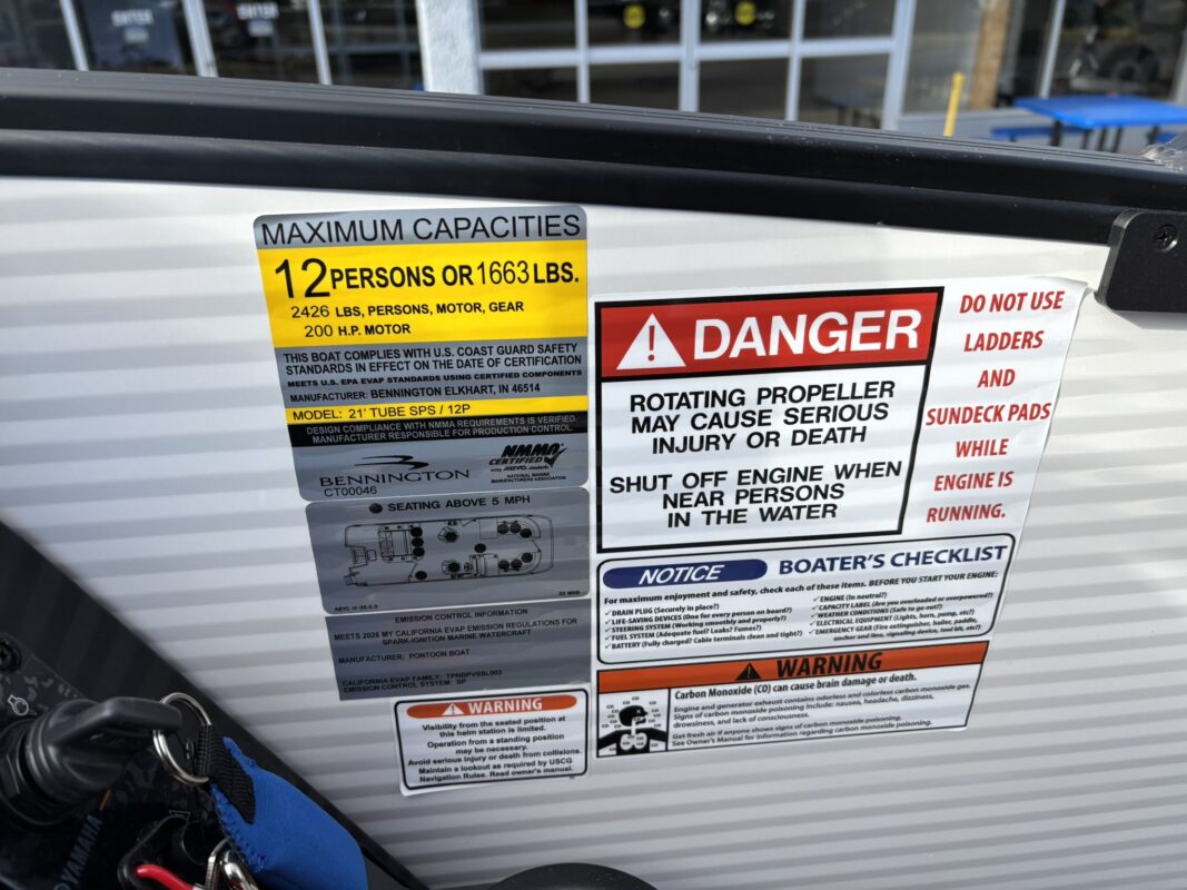 2026 Bennington 22 MSB Sport