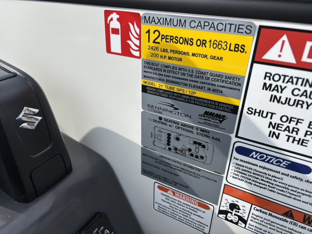 2026 Bennington 22 SSB Sport