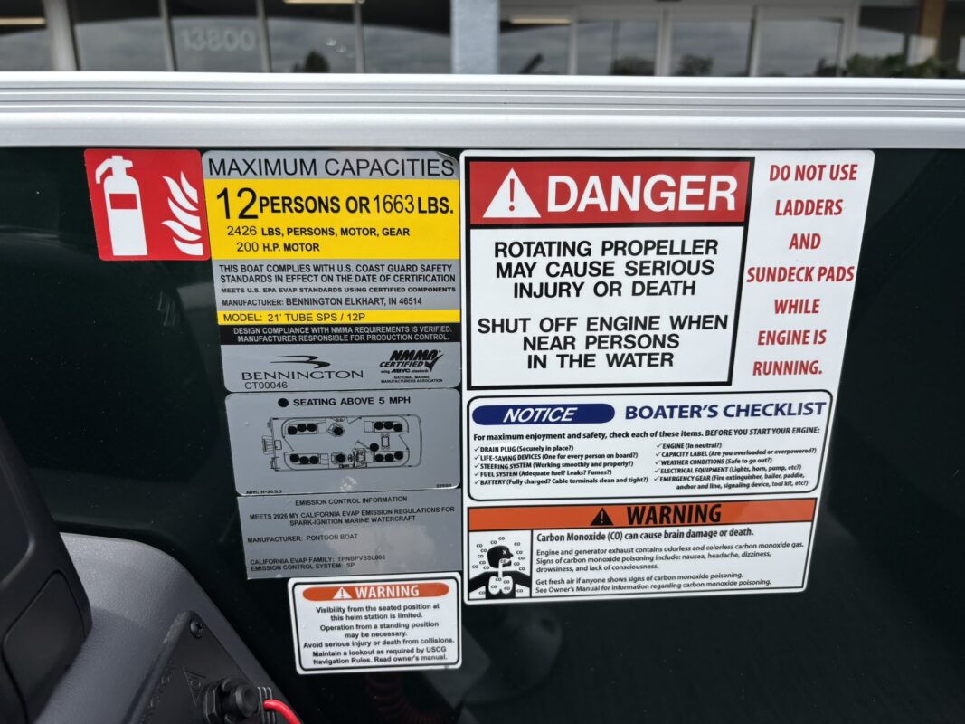 2026 Bennington 22 SSR Base