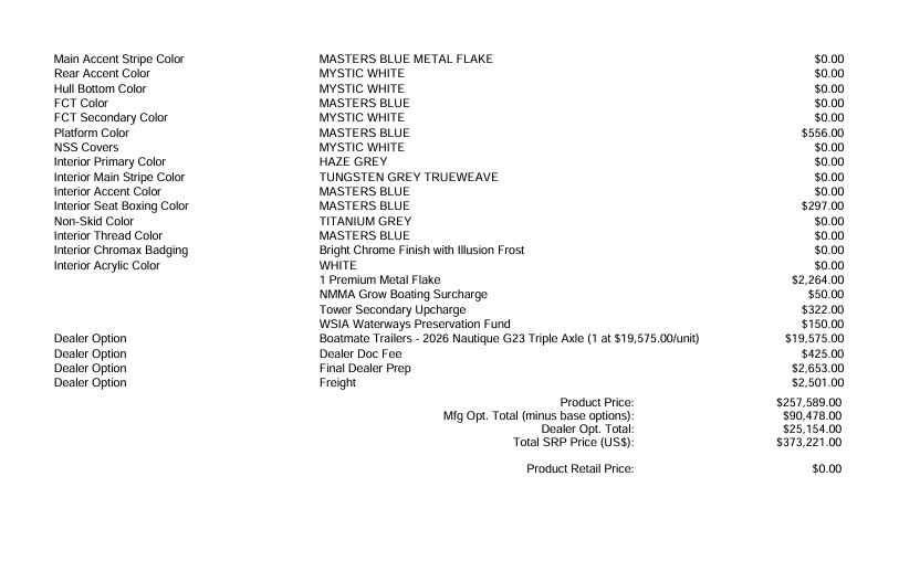 2026 Nautique Super Air G23