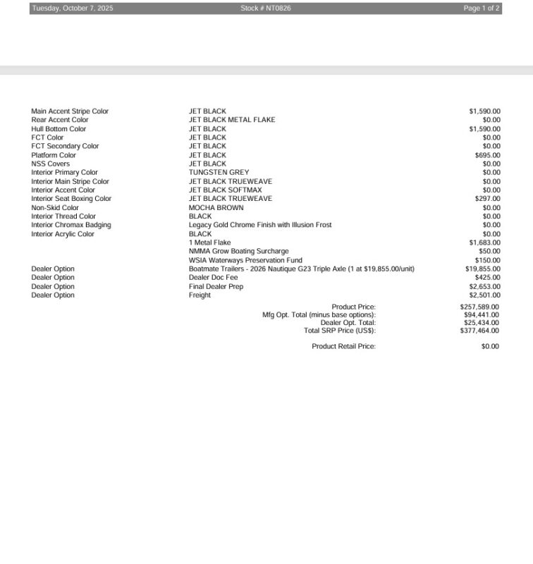 2026 Nautique Super Air G23