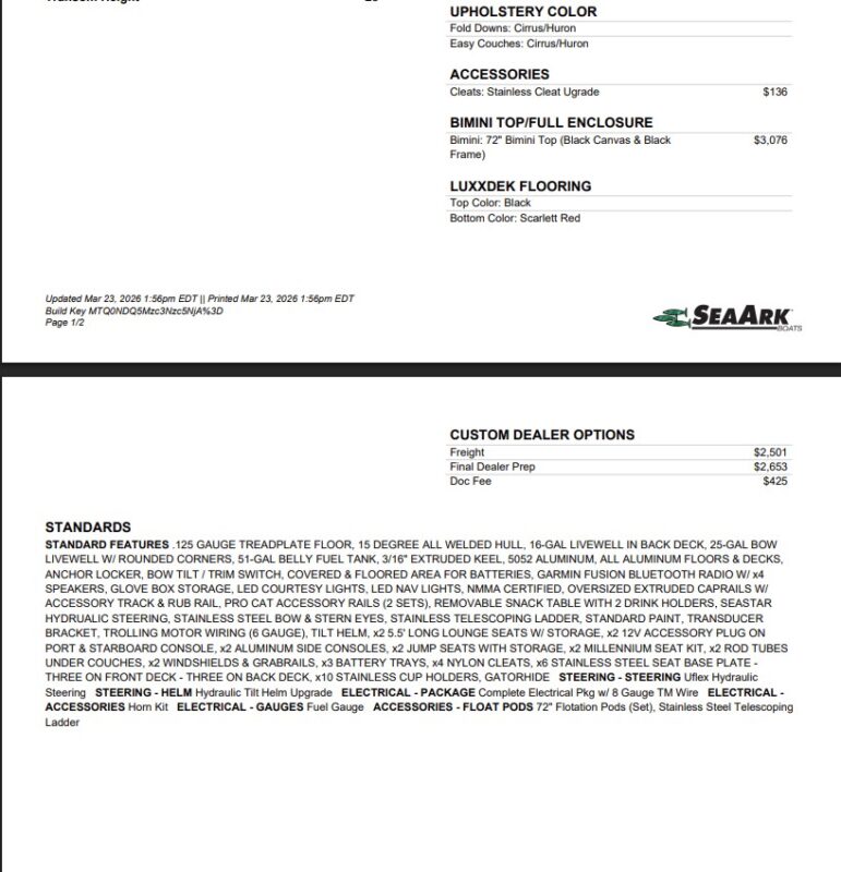 2026 SeaArk Easy 200