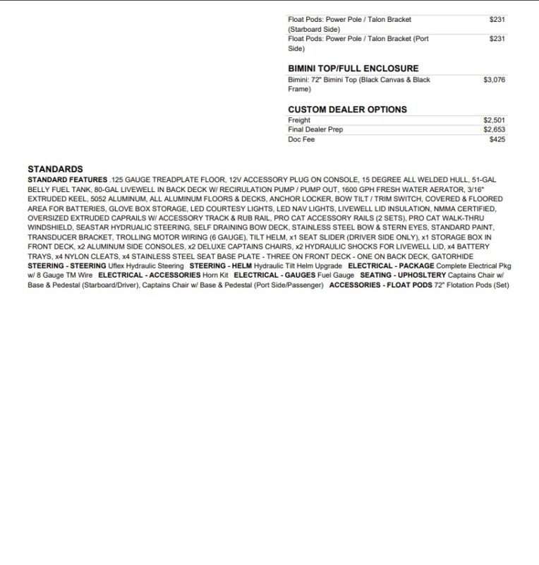 2027 SeaArk Protege 200