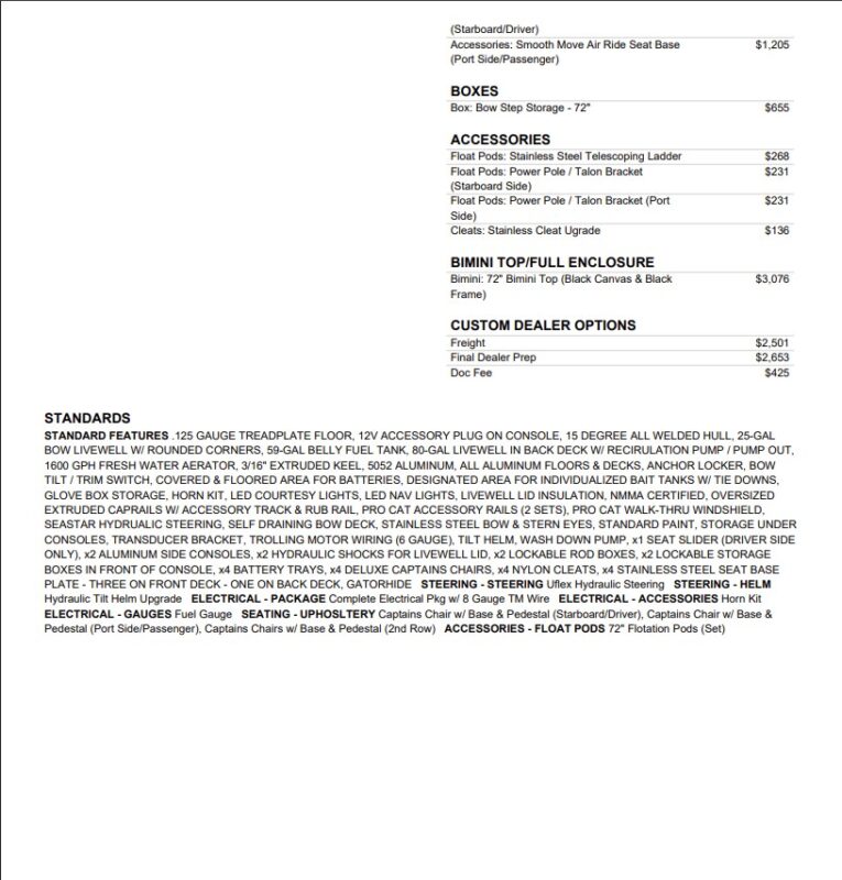 2027 SeaArk Pro Cat 240