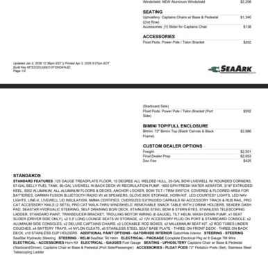 2026 SeaArk Easy Cat