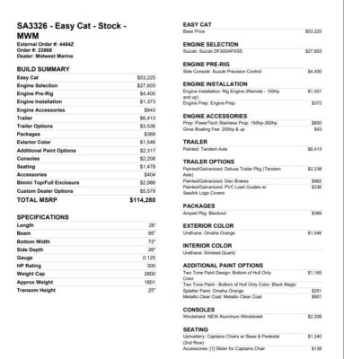 2026 SeaArk Easy Cat