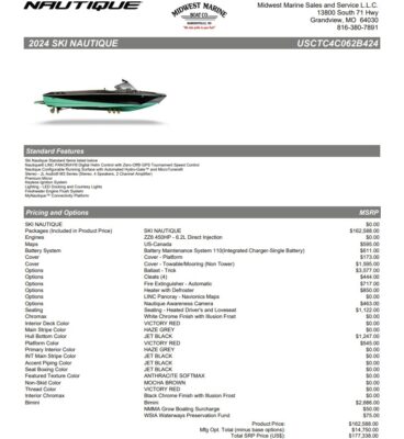 2024 Nautique Ski Nautique