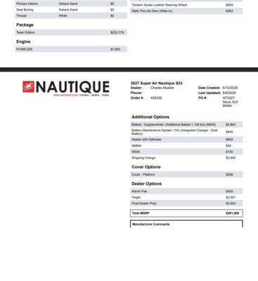 2027 Nautique Super Air Nautique S23