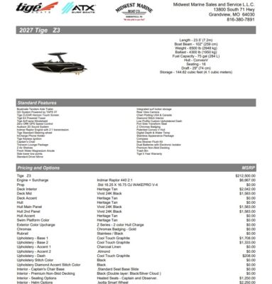 2027 Tige Z3