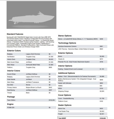 2027 Nautique Ski Nautique