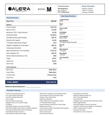2027 Alera M21L