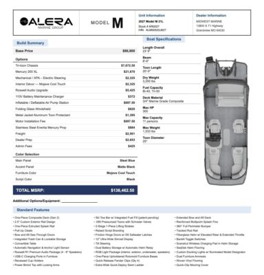 2027 Alera M21L