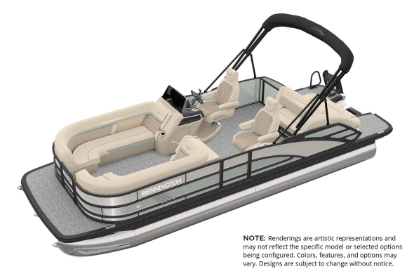 2027 Bennington 22 MSB Luxe